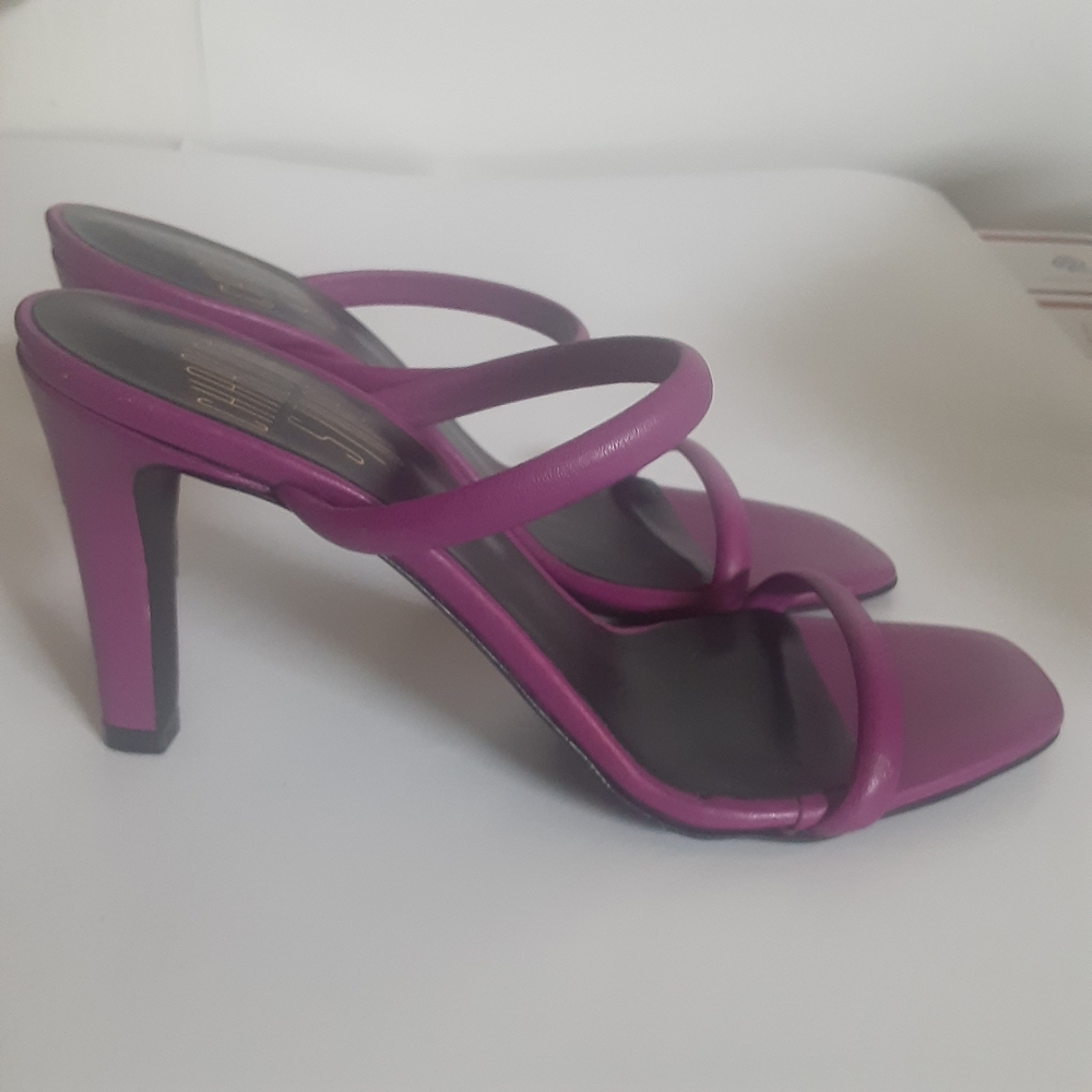Charlotte stone sandals fuchsia size 6 - Picture 4 of 13